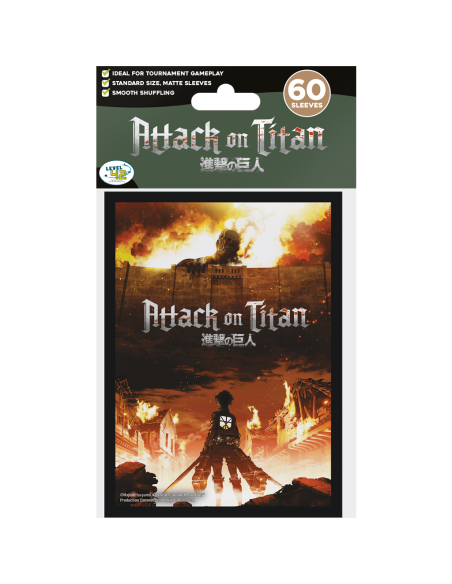 L'Attaque des Titans : The Wall - Sleeves - Don't Panic Games
