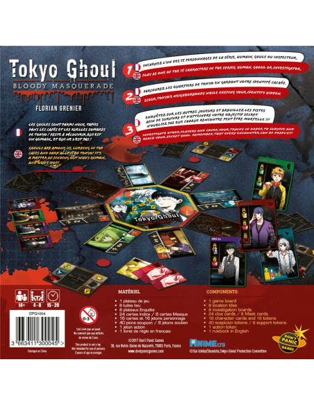 Tokyo Ghoul-Bloody Masquerade Ed.Fran. - Don't Panic Games