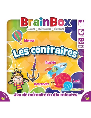 BrainBox: les Contraires - Jeux de société - Green Board Game Company - Bezzerwizzer Studio