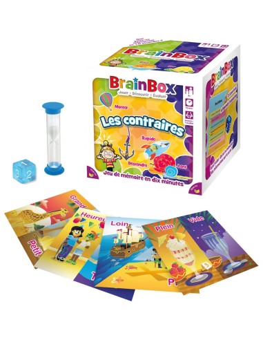 BrainBox: les Contraires - Jeux de société - Green Board Game Company - Bezzerwizzer Studio