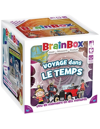 BrainBox: Voyage dans le Temps - Jeux de société - Green Board Game Company - Bezzerwizzer Studio