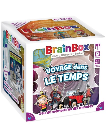 BrainBox: Voyage dans le Temps - Jeux de société - Green Board Game Company - Bezzerwizzer Studio