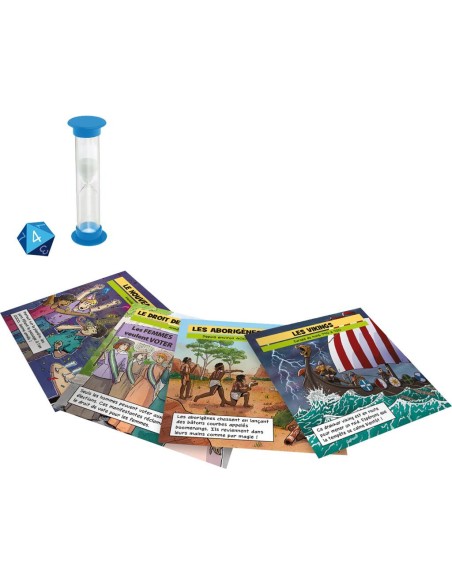 BrainBox: Voyage dans le Temps - Jeux de société - Green Board Game Company - Bezzerwizzer Studio