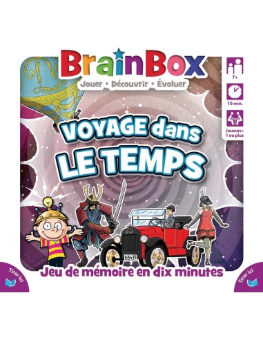 BrainBox: Voyage dans le Temps - Jeux de société - Green Board Game Company - Bezzerwizzer Studio