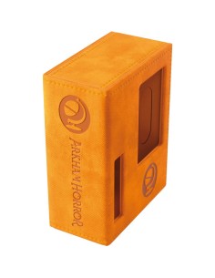 Arkham Jce Investigator Deck Tome Seeker Orange - Gamegenic