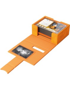 Arkham Jce Investigator Deck Tome Seeker Orange - Gamegenic 2