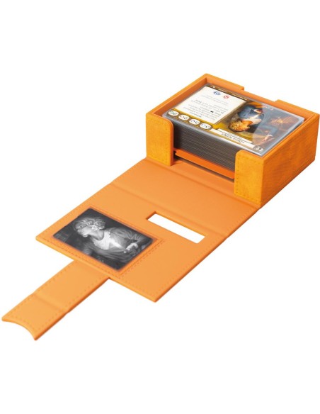 Arkham Jce Investigator Deck Tome Seeker Orange - Gamegenic