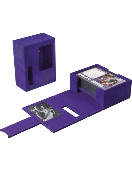 Arkham Jce Investigator Deck Tome Mystic Purple - Gamegenic