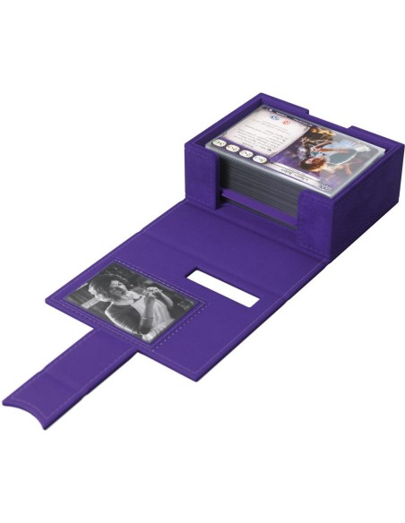 Arkham Jce Investigator Deck Tome Mystic Purple - Gamegenic