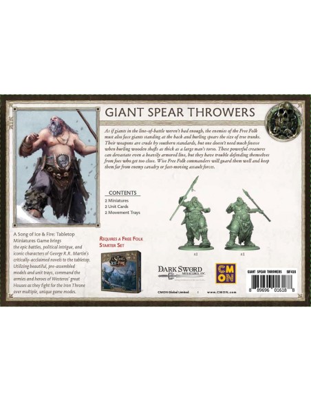 Le Trône de Fer: le Jeu de Figurines - Géants lanceurs d'épieux - Jeux de figurines - Cmon