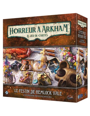 Horreur à Arkham Jce : Le Festin De Hemlock Vale - Extension Investigateurs - Jeux de société - Fantasy Flight Games