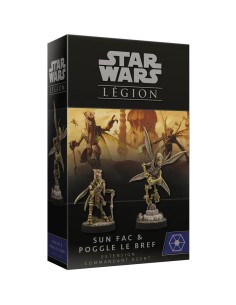 Star Wars : Légion - Sun Fac et Poggle Le Bref - Extension Commandant / Agent - Jeux de société - Atomic Mass Games