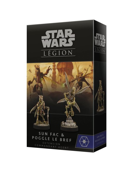 Star Wars : Légion - Sun Fac et Poggle Le Bref - Extension Commandant / Agent - Jeux de société - Atomic Mass Games