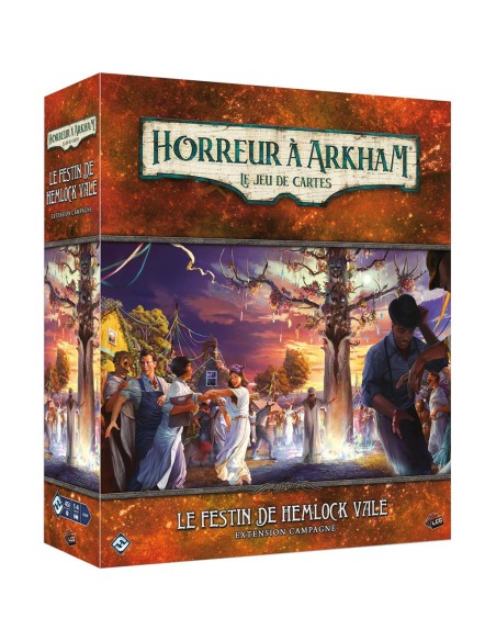 Horreur à Arkham Jce : Le Festin De Hemlock Vale - Extension Campagne - Jeux de société - Fantasy Flight Games
