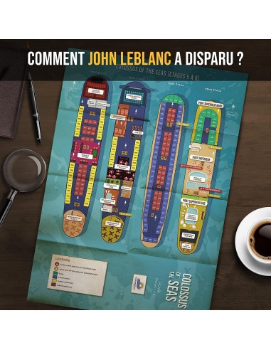 Dossiers Criminels - Disparition Aux Caraïbes - Jeux de société - Platonia Games