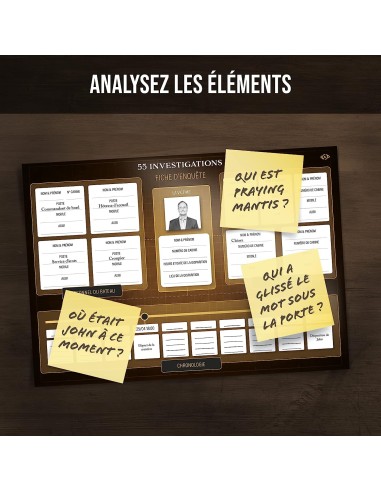 Dossiers Criminels - Disparition Aux Caraïbes - Jeux de société - Platonia Games