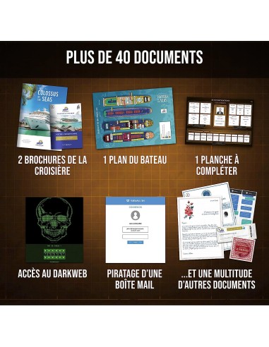 Dossiers Criminels - Disparition Aux Caraïbes - Jeux de société - Platonia Games