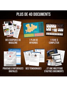 Dossiers Criminels - Tragédie à Mykonos - Jeux de société - Platonia Games 2