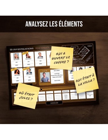 Dossiers Criminels - Tragédie à Mykonos - Jeux de société - Platonia Games