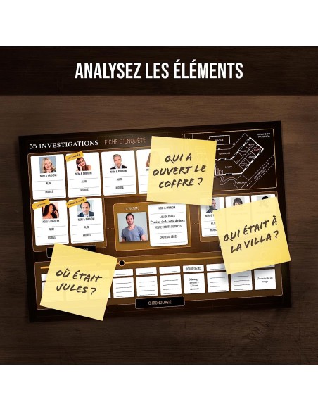 Dossiers Criminels - Tragédie à Mykonos - Jeux de société - Platonia Games