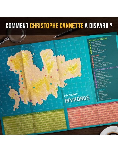 Dossiers Criminels - Tragédie à Mykonos - Jeux de société - Platonia Games