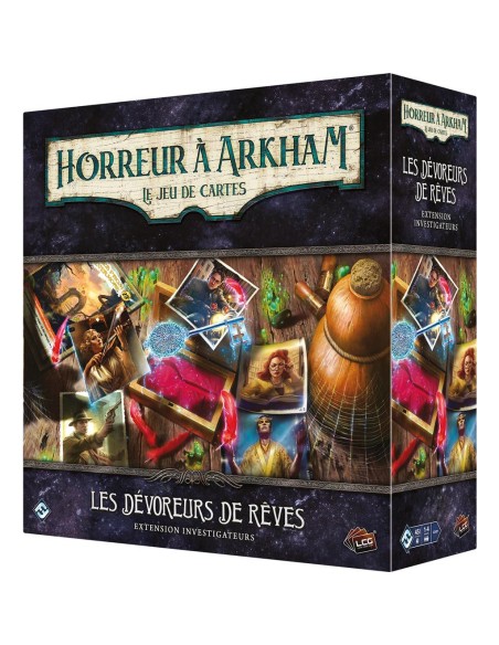 Arkham Jce - Extension Les Dévoreurs de Rêves - Investigateur - Fantasy Flight Games