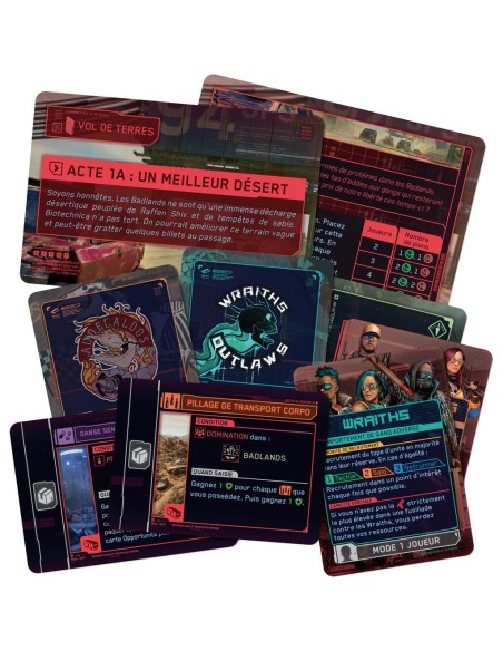 Cyberpunk 2077: Families and Outcasts - Jeux de société - Cmon