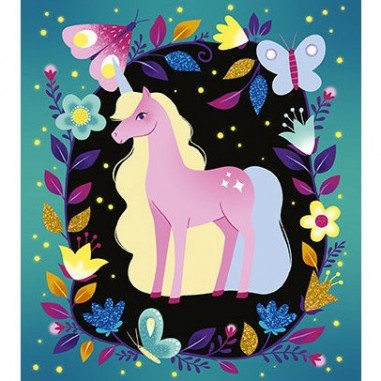 Kit Créatif - Sables Phosphorescents et Paillettes Nuit Féerique