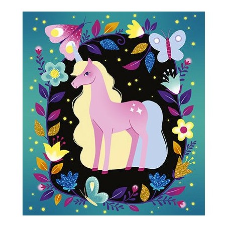 Kit Créatif - Sables Phosphorescents et Paillettes Nuit Féerique