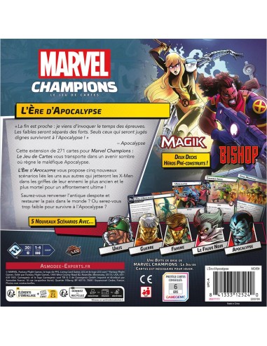 Marvel Champions: Le Jeu de Cartes - L'Ère d'Apocalypse - Jeux de cartes - Fantasy Flight Games