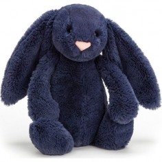 Lapin Bleu Marine Bashful - Medium 31cm - Jellycat