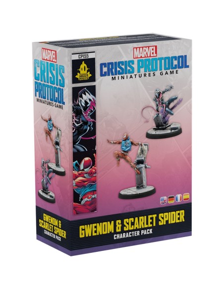 Marvel Crisis Protocol: Gwenom & Scarlet Spider - Jeux de figurines - Atomic Mass Games