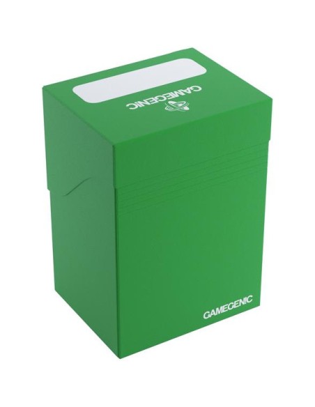 Boite range cartes Pokemon, Magic Deck Holder 80+ Green - Gamegenic