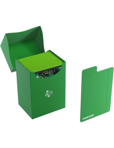 Boite range cartes Pokemon, Magic Deck Holder 80+ Green - Gamegenic