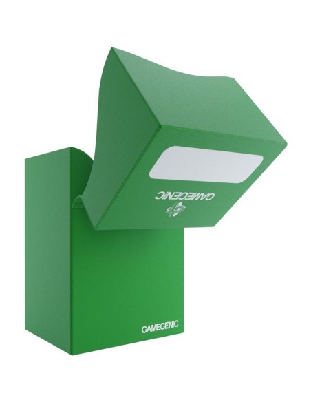 Boite range cartes Pokemon, Magic Deck Holder 80+ Green - Gamegenic