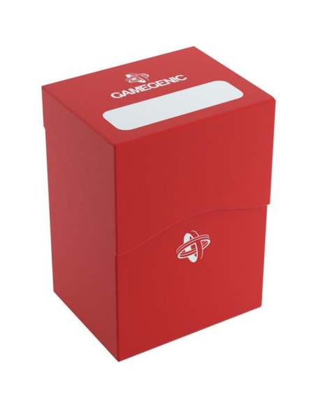 Boite range cartes Pokemon, Magic Deck Holder 80+ Red - Gamegenic