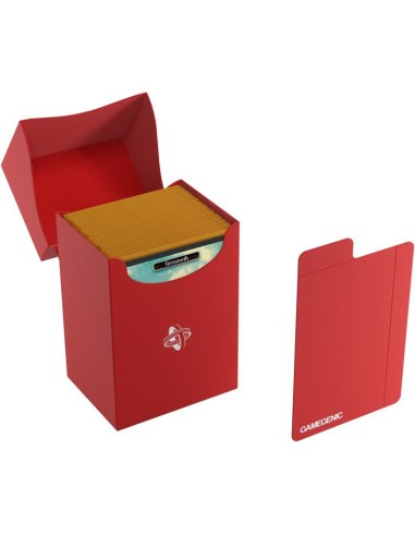Boite range cartes Pokemon, Magic Deck Holder 80+ Red - Gamegenic