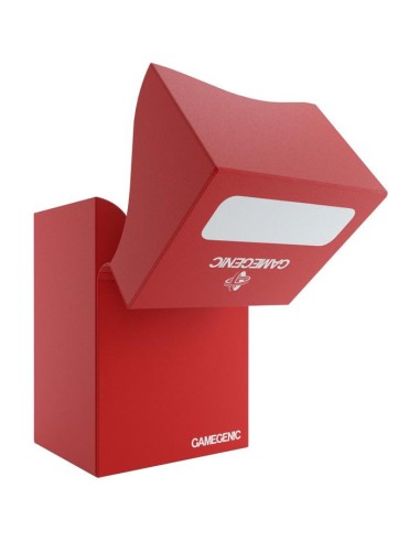 Boite range cartes Pokemon, Magic Deck Holder 80+ Red - Gamegenic