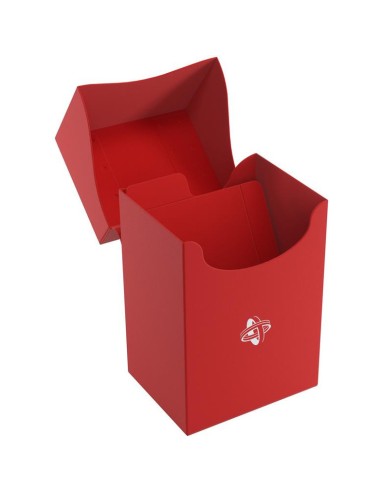 Boite range cartes Pokemon, Magic Deck Holder 80+ Red - Gamegenic