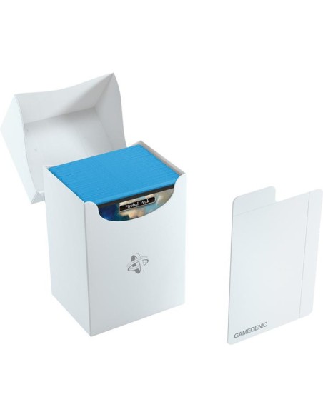Boite range cartes Pokemon, Magic Deck Holder 80+ White - Gamegenic