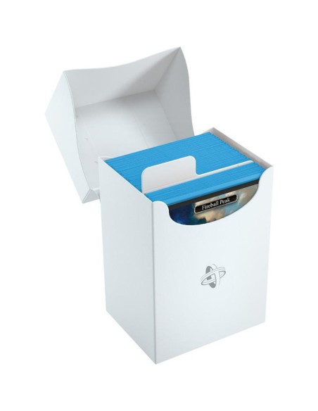 Boite range cartes Pokemon, Magic Deck Holder 80+ White - Gamegenic
