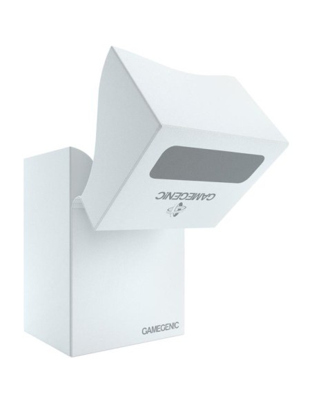 Boite range cartes Pokemon, Magic Deck Holder 80+ White - Gamegenic