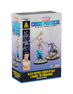 Black Panther, Chosen Bast Namor, Submariner - Extension Marvel Crisis Protocol - Atomic Mass Games