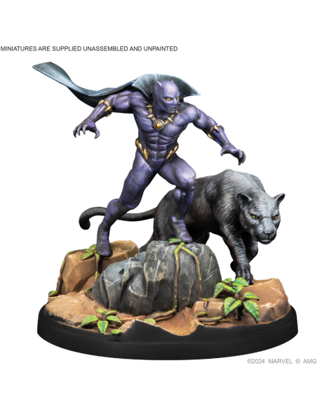 Black Panther, Chosen Bast Namor, Submariner - Extension Marvel Crisis Protocol - Atomic Mass Games