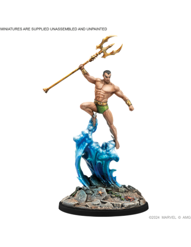 Black Panther, Chosen Bast Namor, Submariner - Extension Marvel Crisis Protocol - Atomic Mass Games