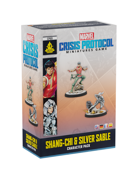 Marvel Crisis Protocol: Shang-Chi & Silver Sable - Jeux de figurines - Atomic Mass Games