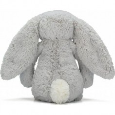Peluche Lapin Gris Silver Bashful - 18 cm - Jellycat 2