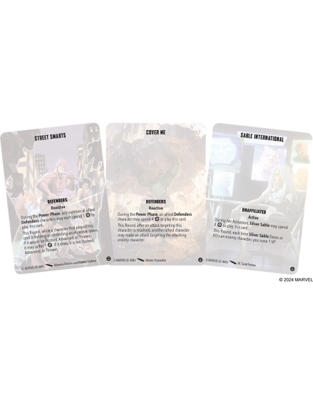 Marvel Crisis Protocol: Shang-Chi & Silver Sable - Jeux de figurines - Atomic Mass Games