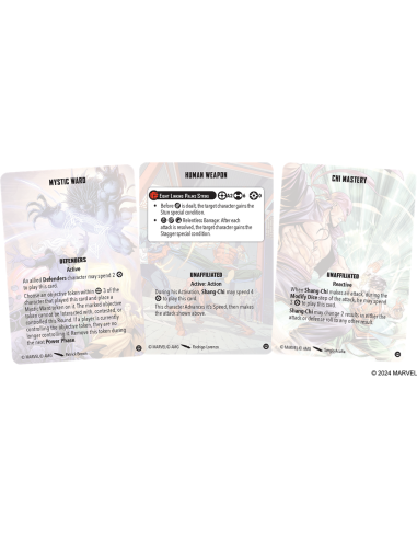 Marvel Crisis Protocol: Shang-Chi & Silver Sable - Jeux de figurines - Atomic Mass Games