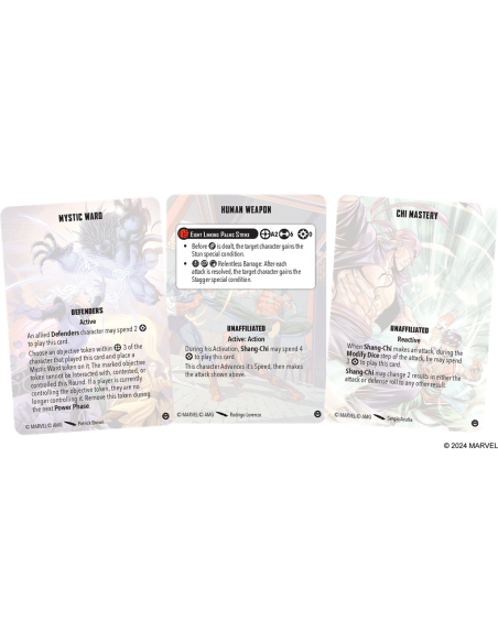 Marvel Crisis Protocol: Shang-Chi & Silver Sable - Jeux de figurines - Atomic Mass Games